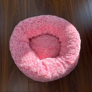 Small pink pet bed